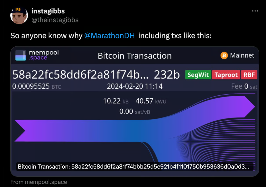 Marathon Digital is going off the reservation, working directly with JPEG collections for Bitcoin mining.