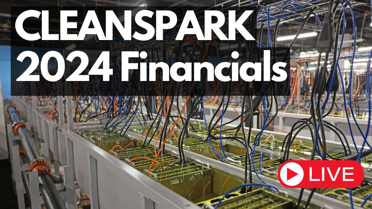 cleanspark 2024 financials