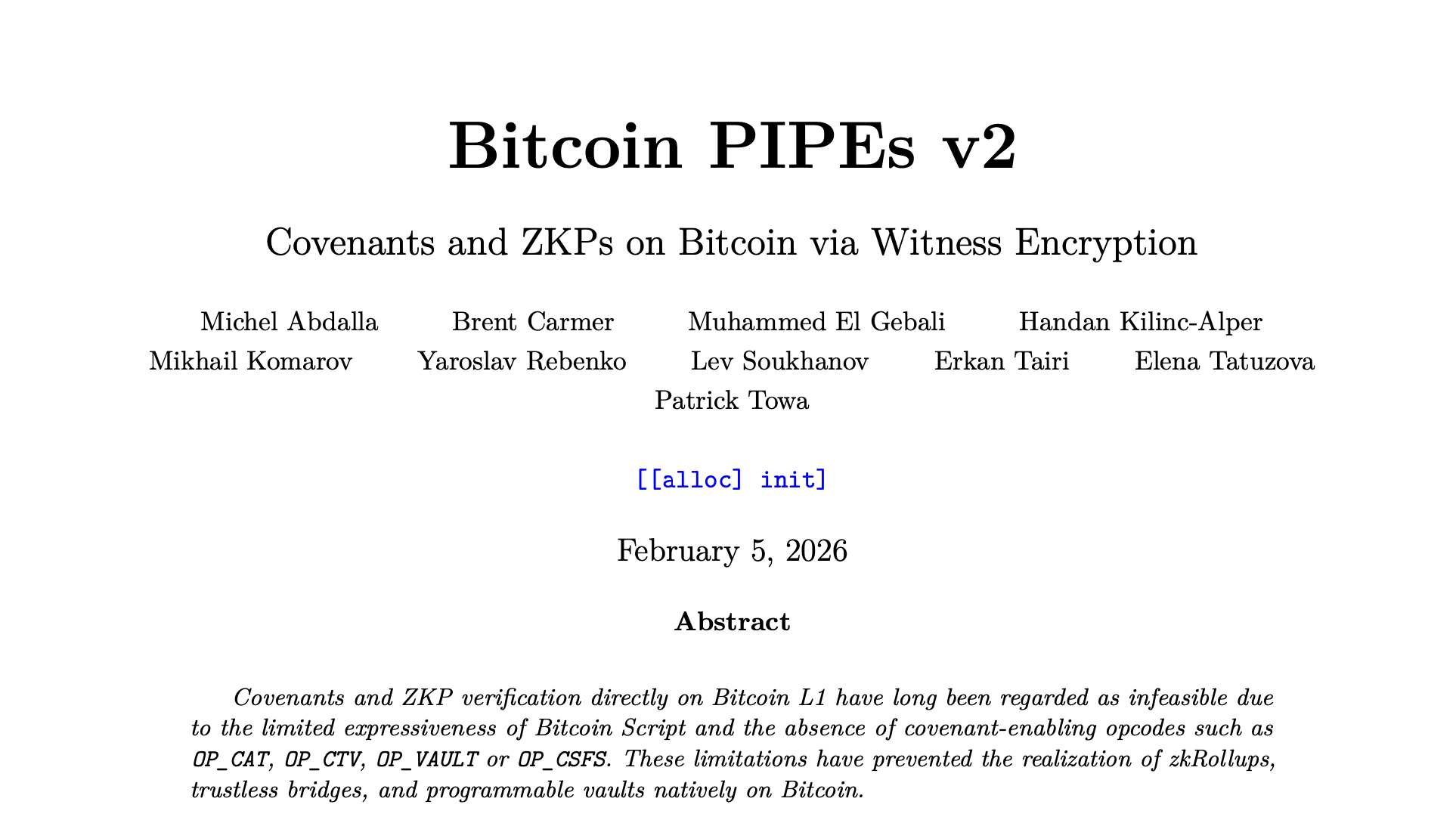 pipes v2 bitcoin